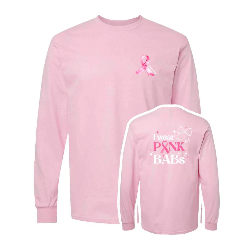 I wear PINK for BABs