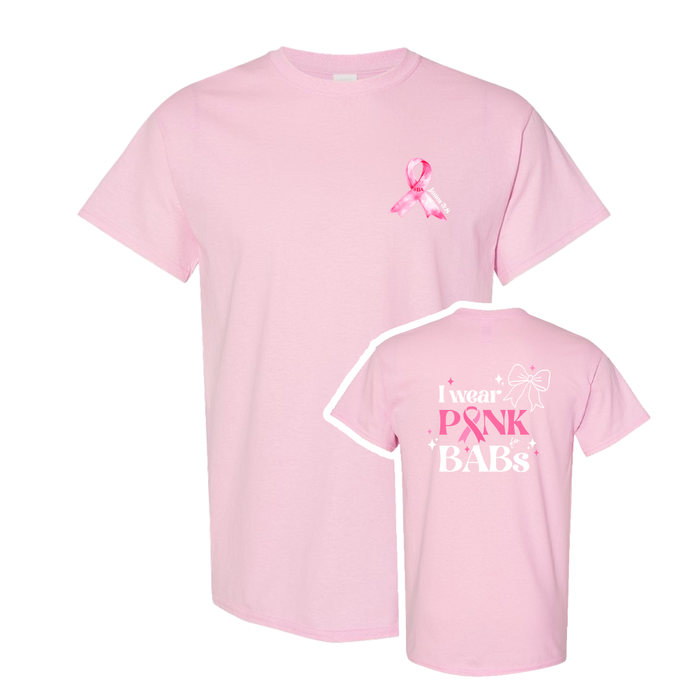 I wear PINK for BABs