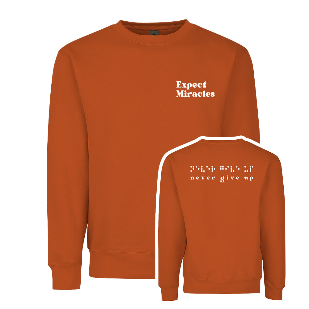 Expect Miracles and Never Give Up