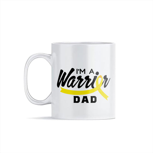 I'm A Warrior Dad Mug