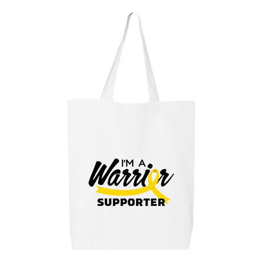 I'm A Warrior Supporter Tote Bag