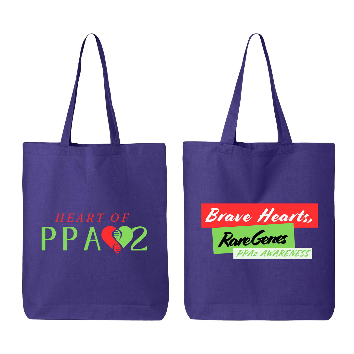 Brave Hearts, Rare Genes - Tote Bag