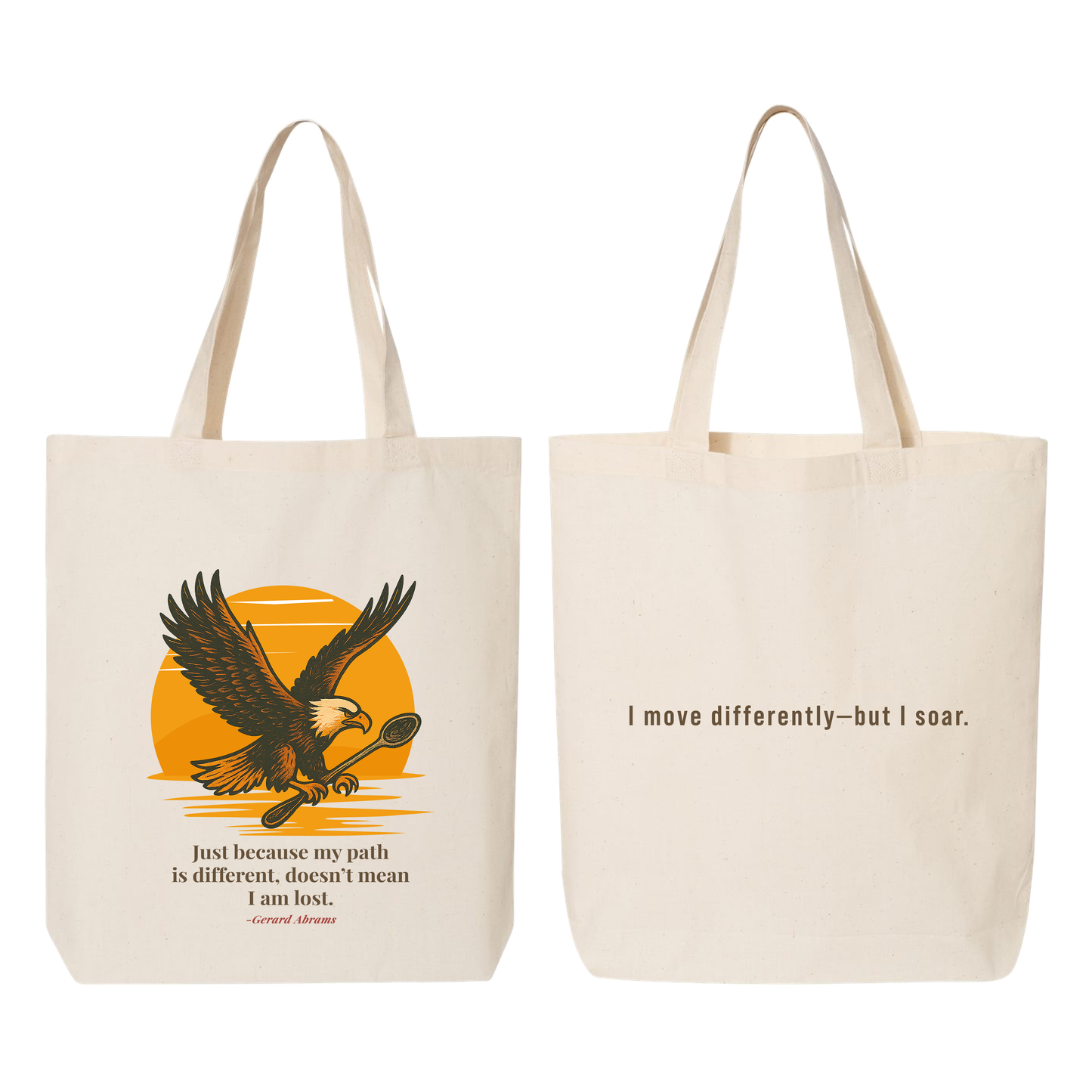 I move differently — but I soar.
