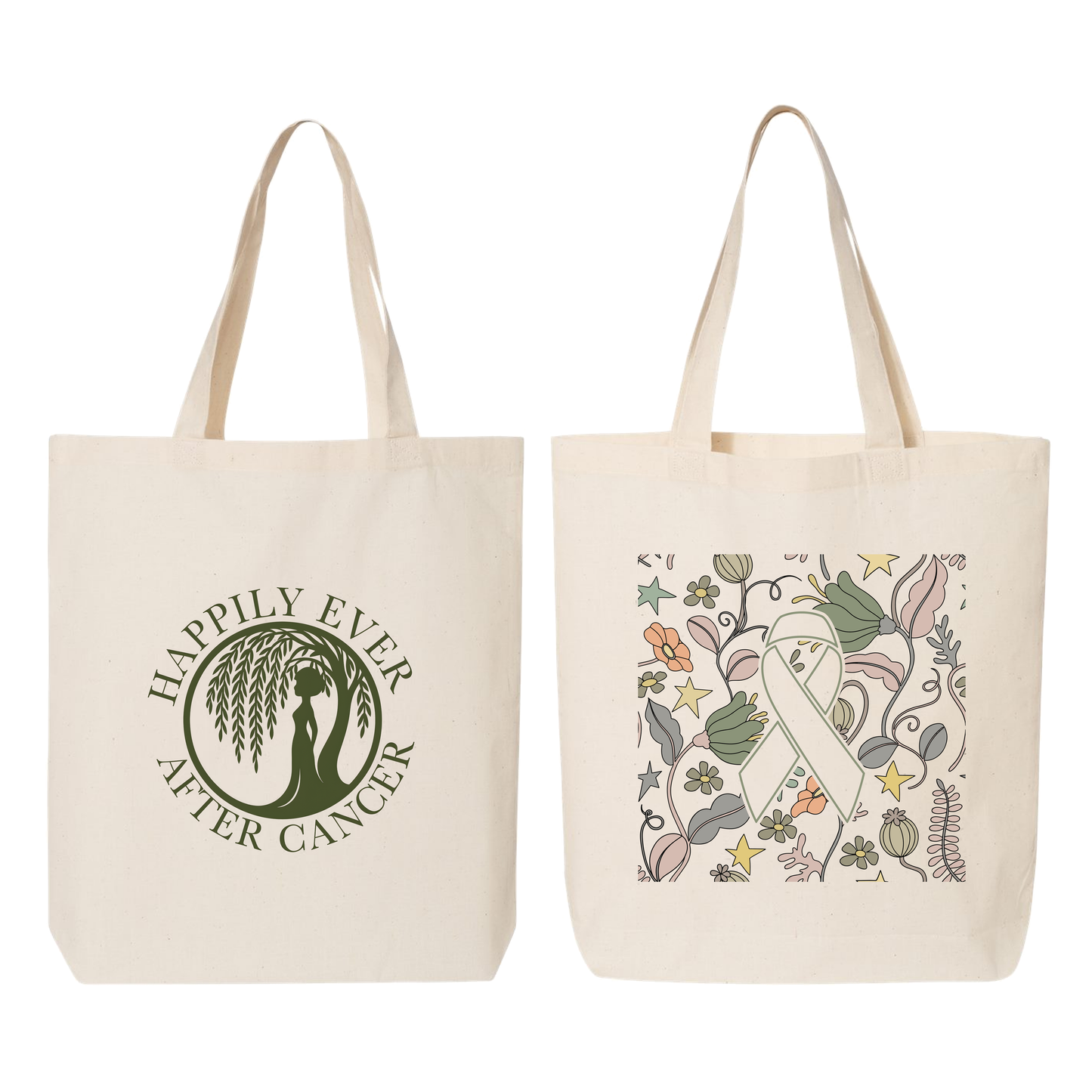 Happily Ever After Cancer - Tote Bag & Tumbler