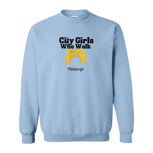 City Girls Who Walk - Sweatshirts