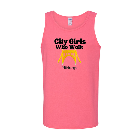 City Girls Who Walk - Tank Tops