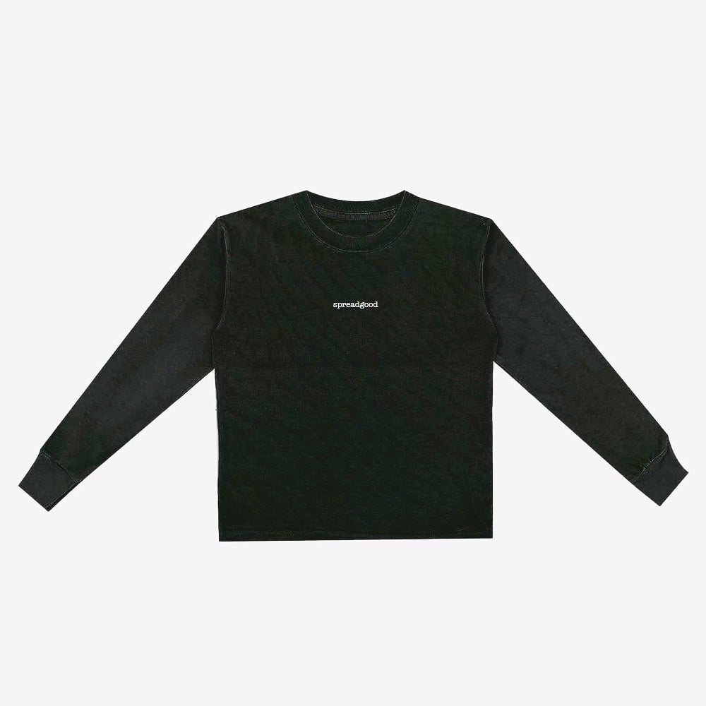 Spread Good Youth Long Sleeve Black