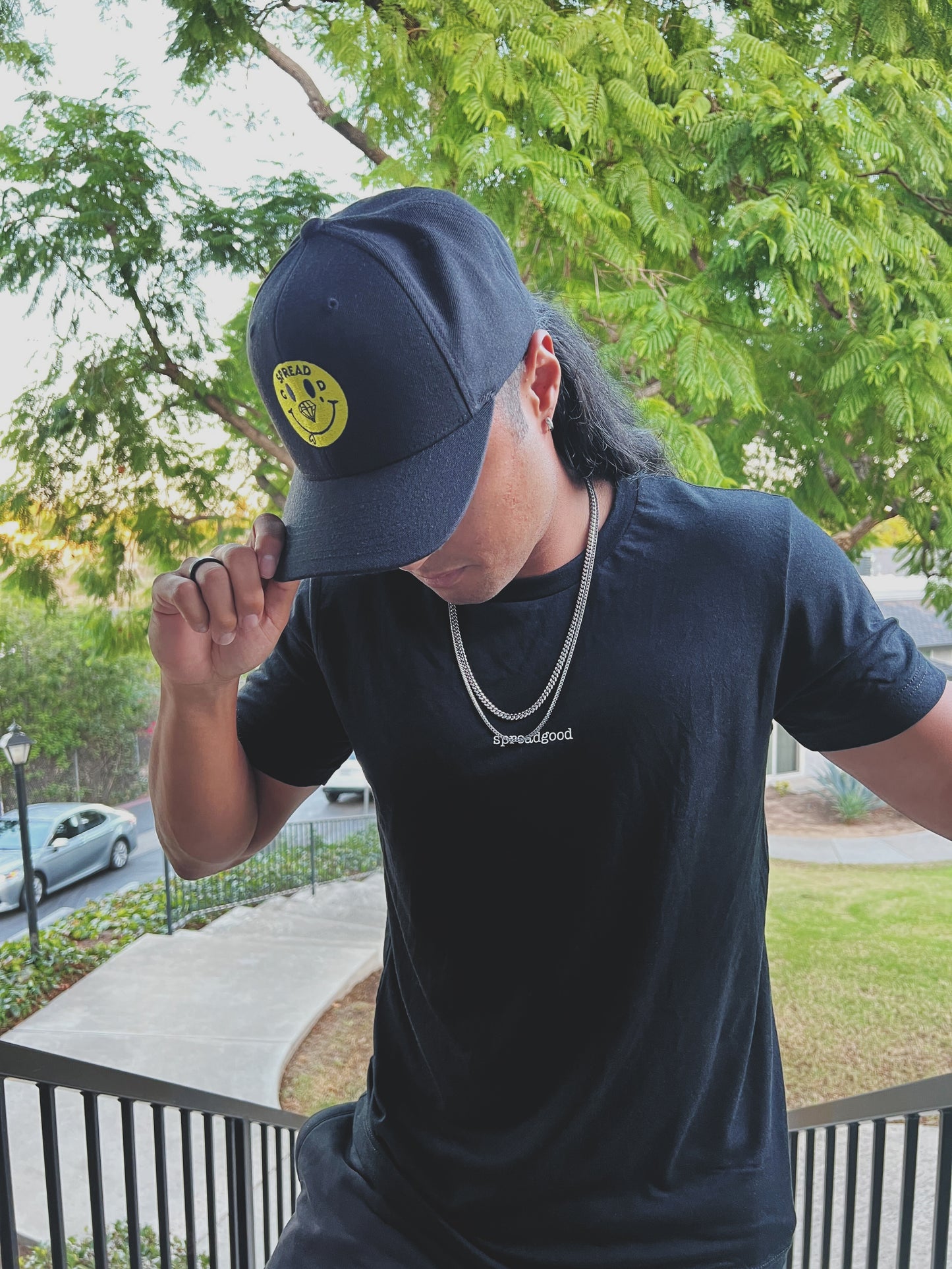 Spread Good Solid Black Tee