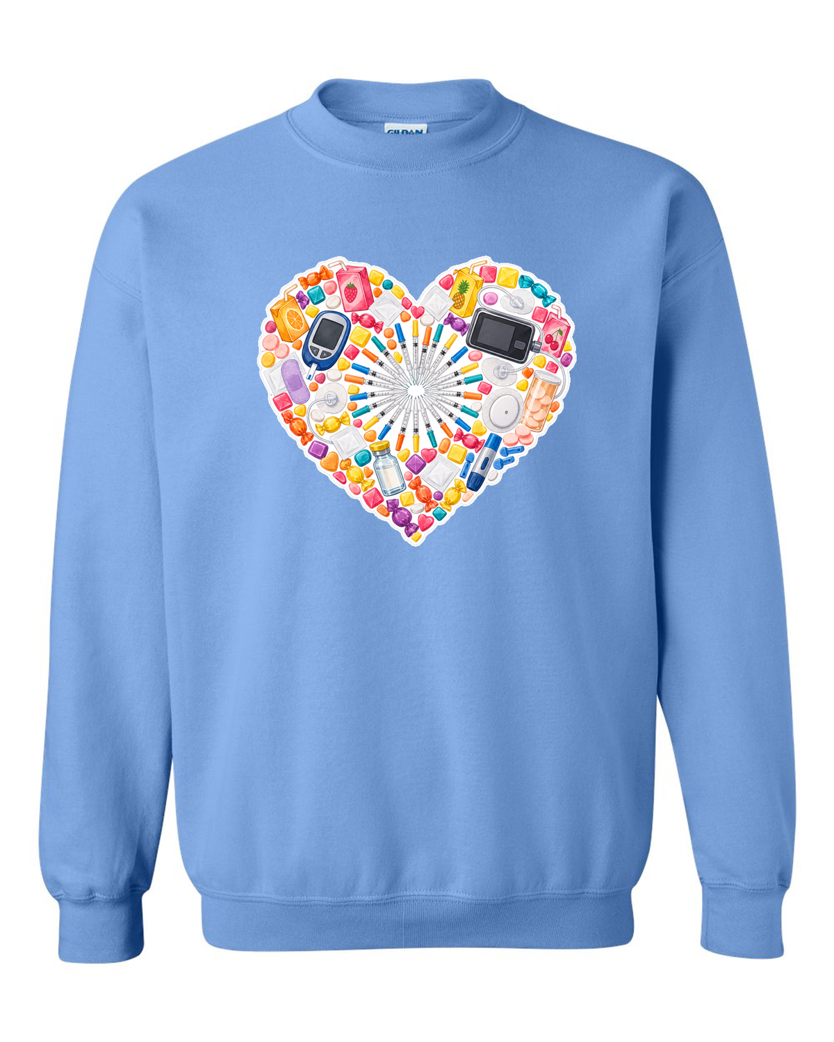 Insulin Is Not A Cure - Crewnecks