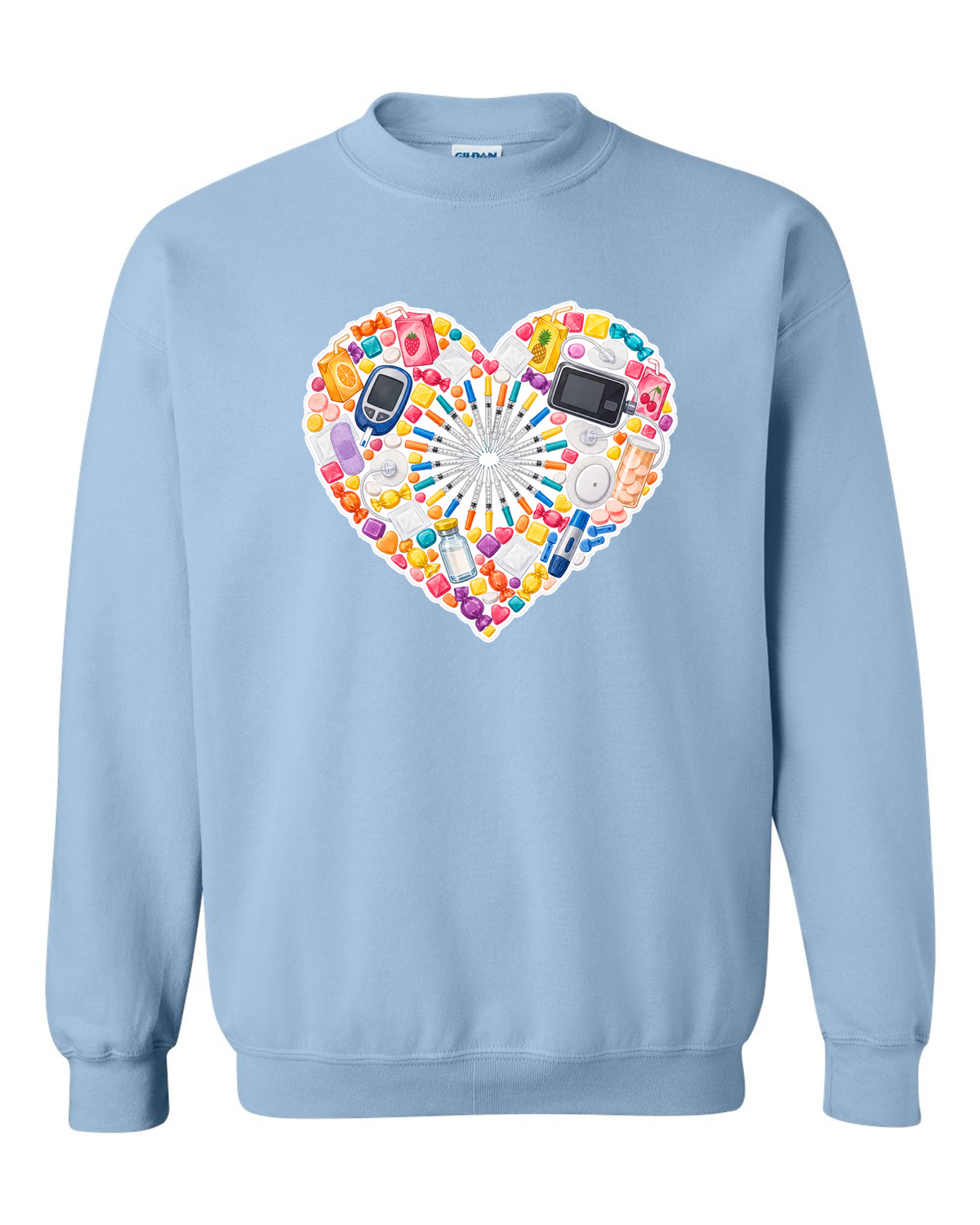 Insulin Is Not A Cure - Crewnecks