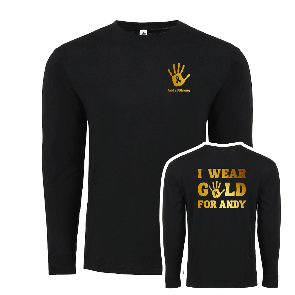 I wear Gold for Andy