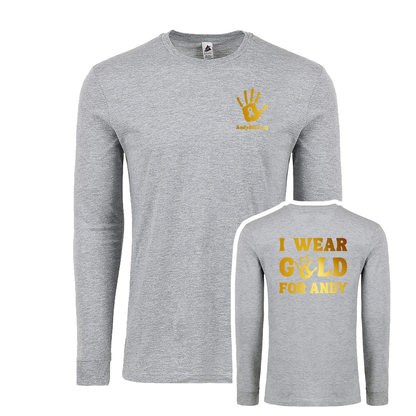 I wear Gold for Andy
