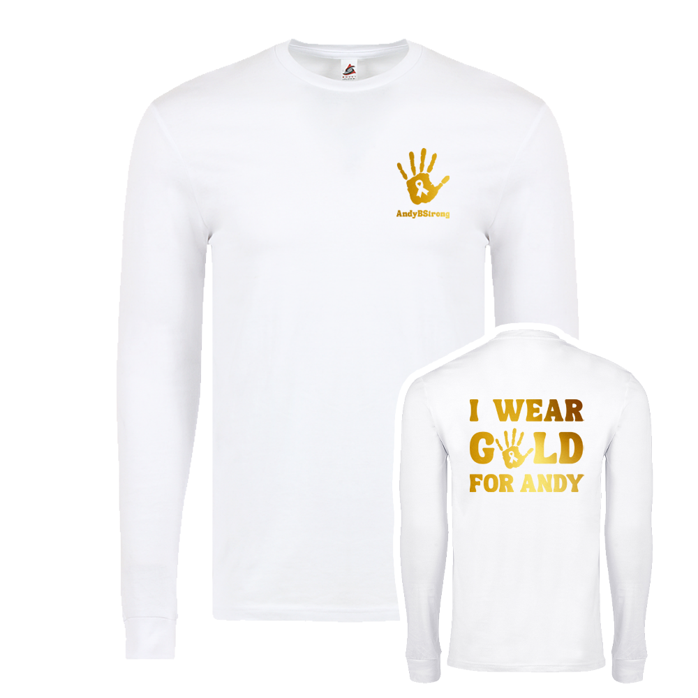 I wear Gold for Andy