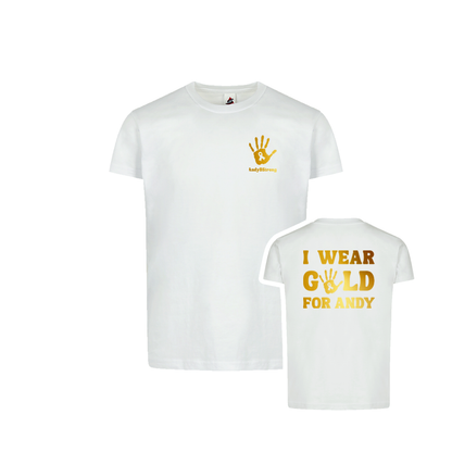 I wear Gold for Andy