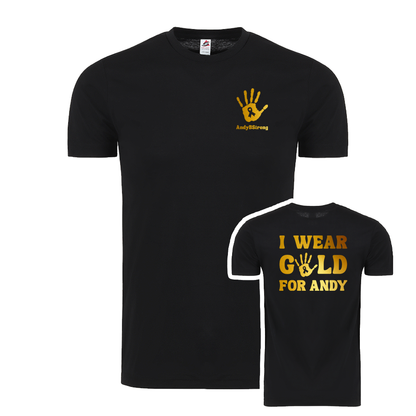 I wear Gold for Andy