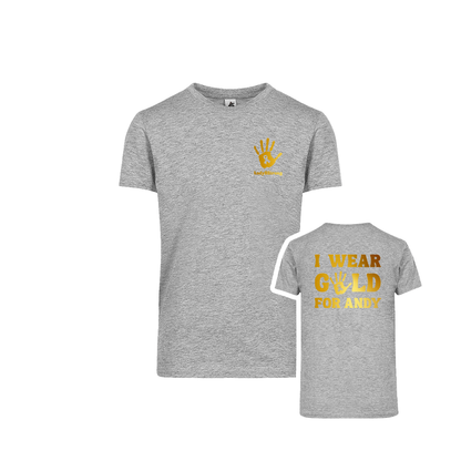 I wear Gold for Andy