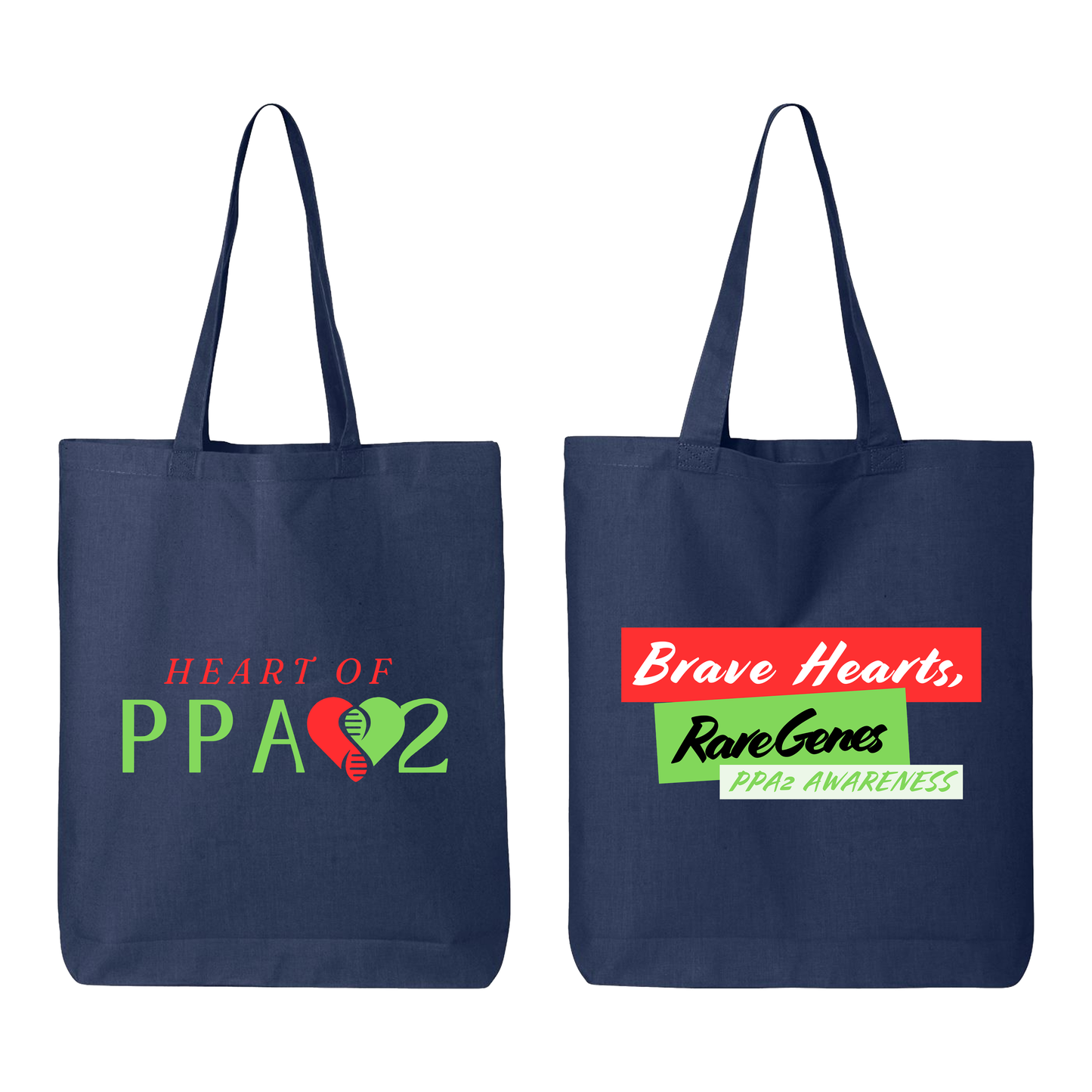 Brave Hearts, Rare Genes - Tote Bag