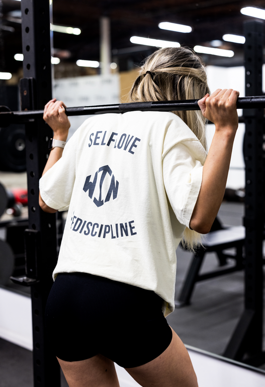 Self Love Self Discipline Cream Tee