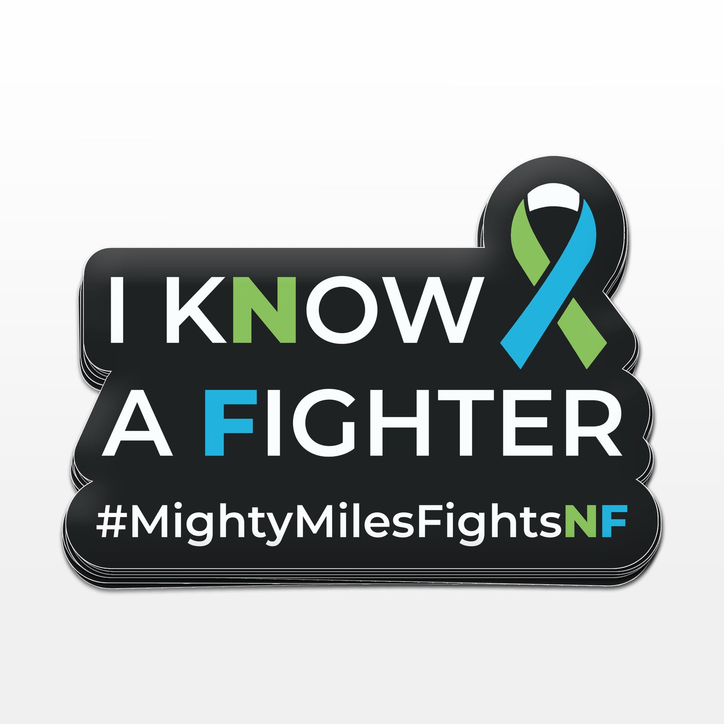 I Know A Fighter Sticker